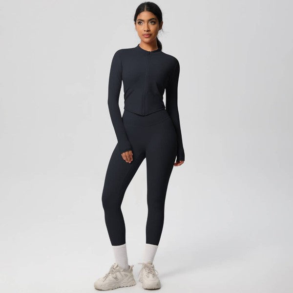 Well-in Vogue Velocity Zip Jacket Set Coco’s Tee Boutique