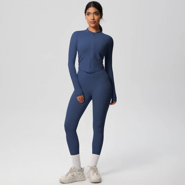 Well-in Vogue Velocity Zip Jacket Set Coco’s Tee Boutique