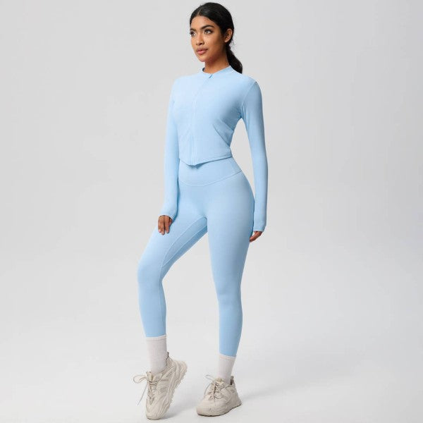 Well-in Vogue Velocity Zip Jacket Set Coco’s Tee Boutique