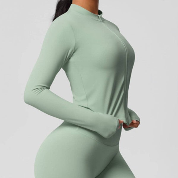 Well-in Vogue Velocity Zip Jacket Set Coco’s Tee Boutique