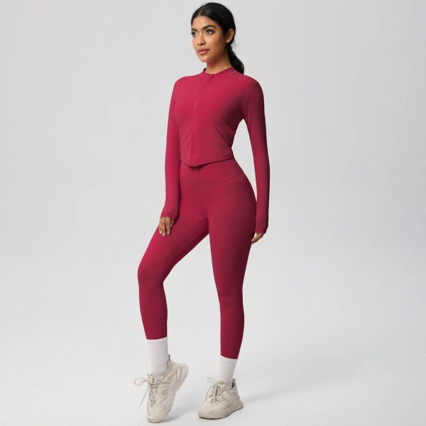 Well-in Vogue Velocity Zip Jacket Set Coco’s Tee Boutique