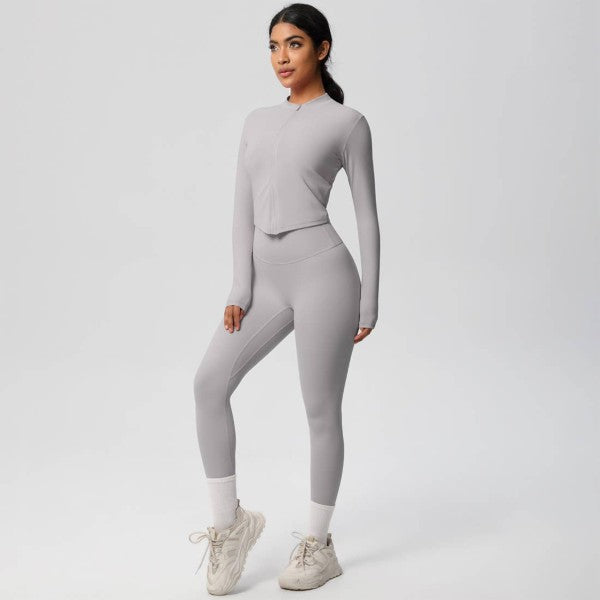 Well-in Vogue Velocity Zip Jacket Set Coco’s Tee Boutique