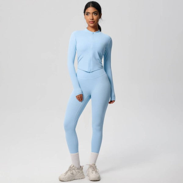 Well-in Vogue Velocity Zip Jacket Set Coco’s Tee Boutique