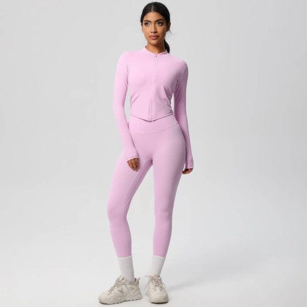 Well-in Vogue Velocity Zip Jacket Set Coco’s Tee Boutique