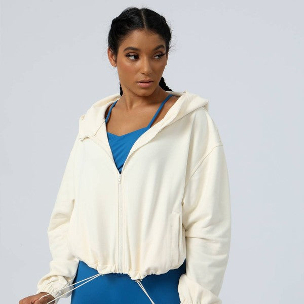 Well-in Vogue Drift Full-Zip Hooded Sweatshirt Coco’s Tee Boutique