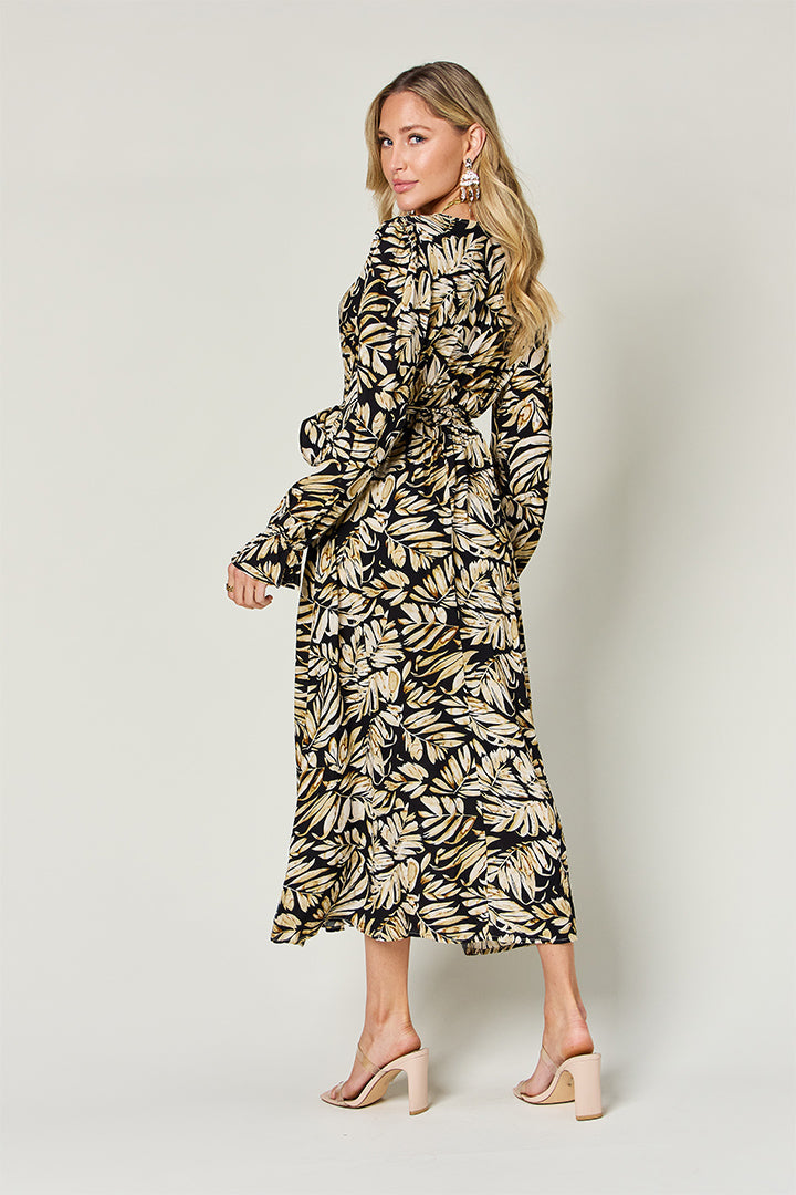Double Take: Flounce Sleeve Dress