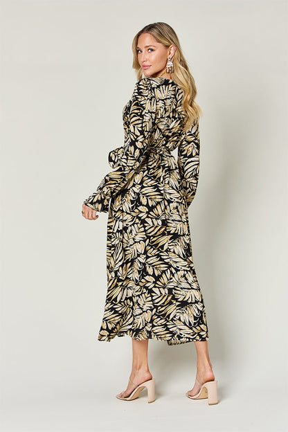 Double Take: Flounce Sleeve Dress