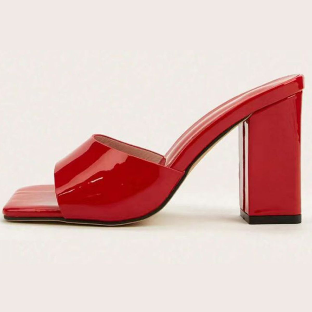 Max Luxe Square Toe Block Heels Coco’s Tee Boutique