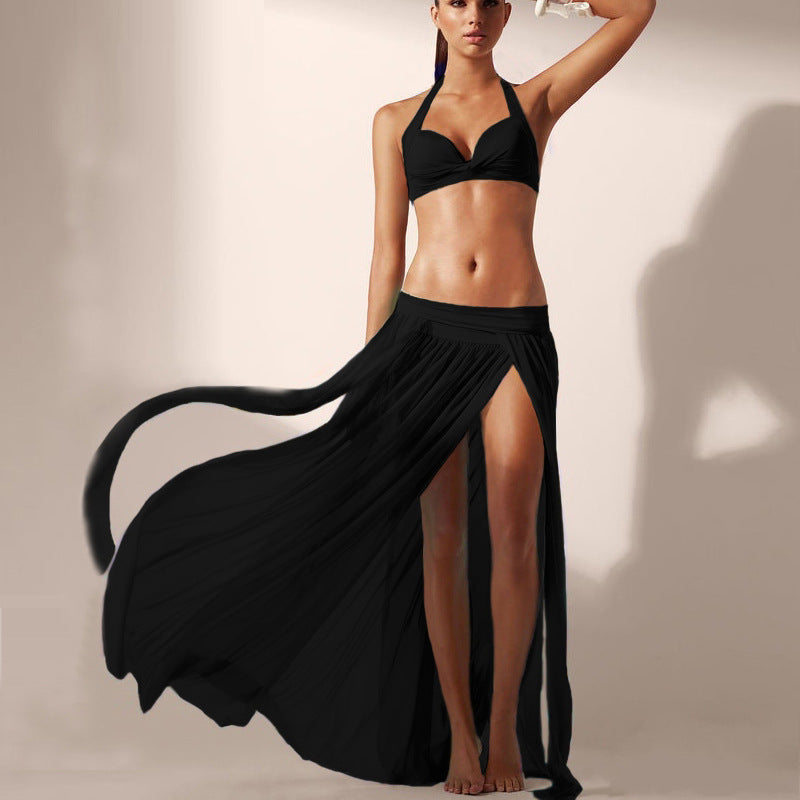 Beach Skirt With Elastic Waist Beach Cover Up Sexy Swimsuit Coat Women Tulle Skirt Without Bikini Bella Mia