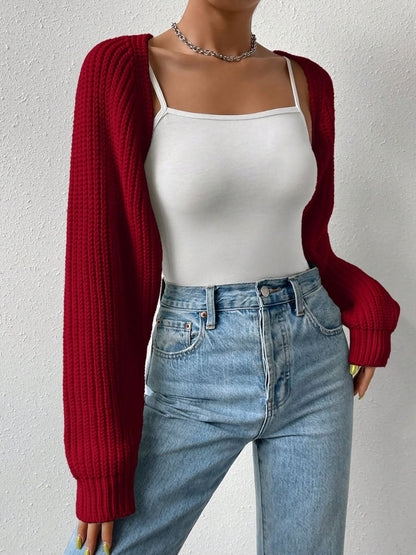 Chic Honey Open Front Cardigan