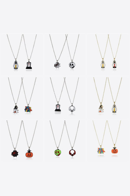 Spooky Charm Necklace Set