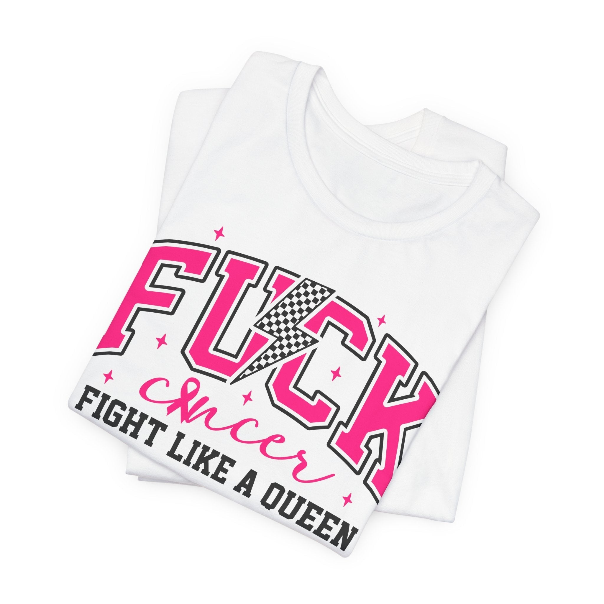 Empowering Cancer Awareness Tee Fight Like A Queen Shirt Inspirational Unisex T Shirt Bold Statement Top For Fighters Coco’s Tee Boutique