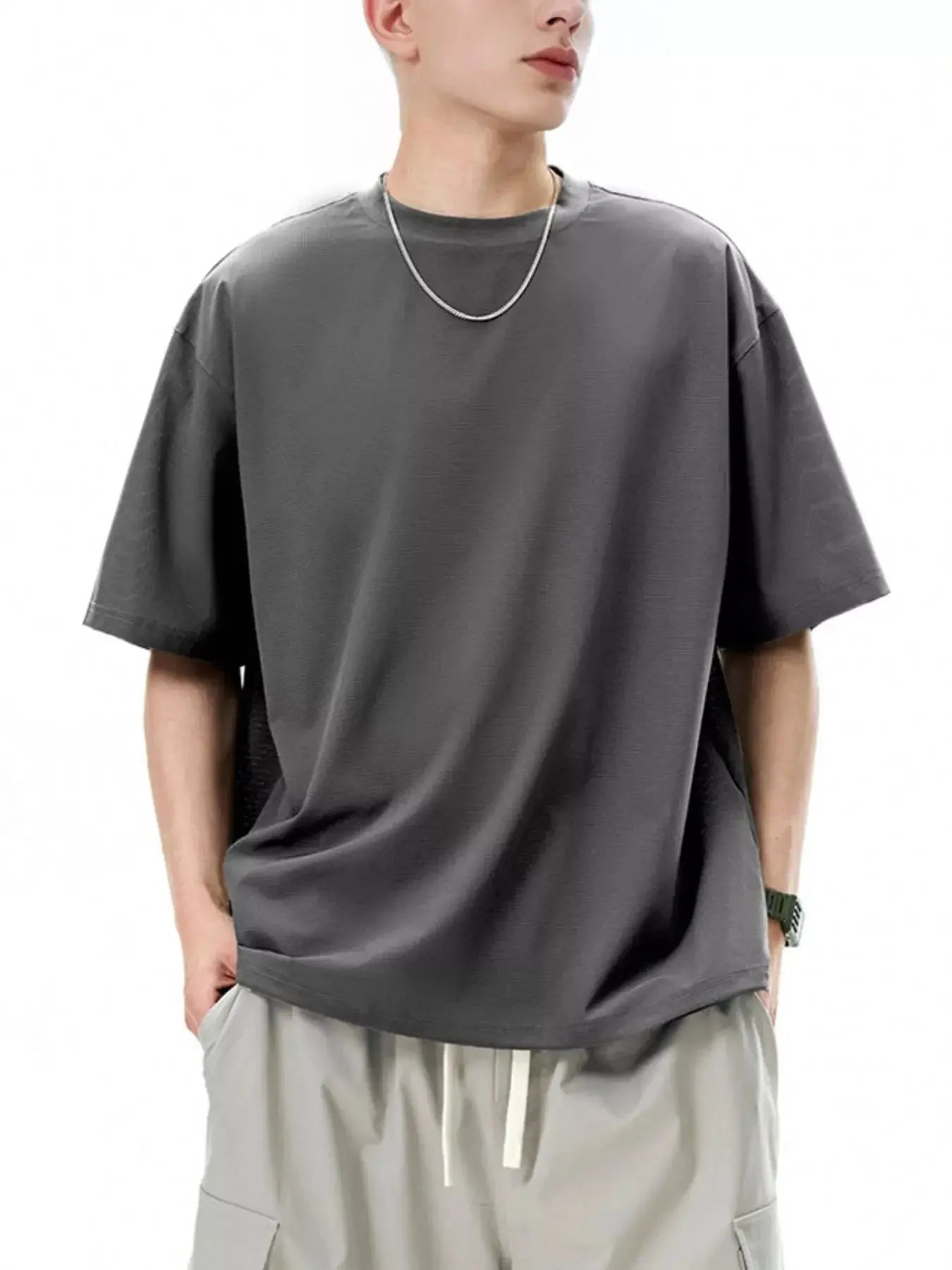 Men's Drawstring Hem Quick-Dry T-Shirt Simply Love