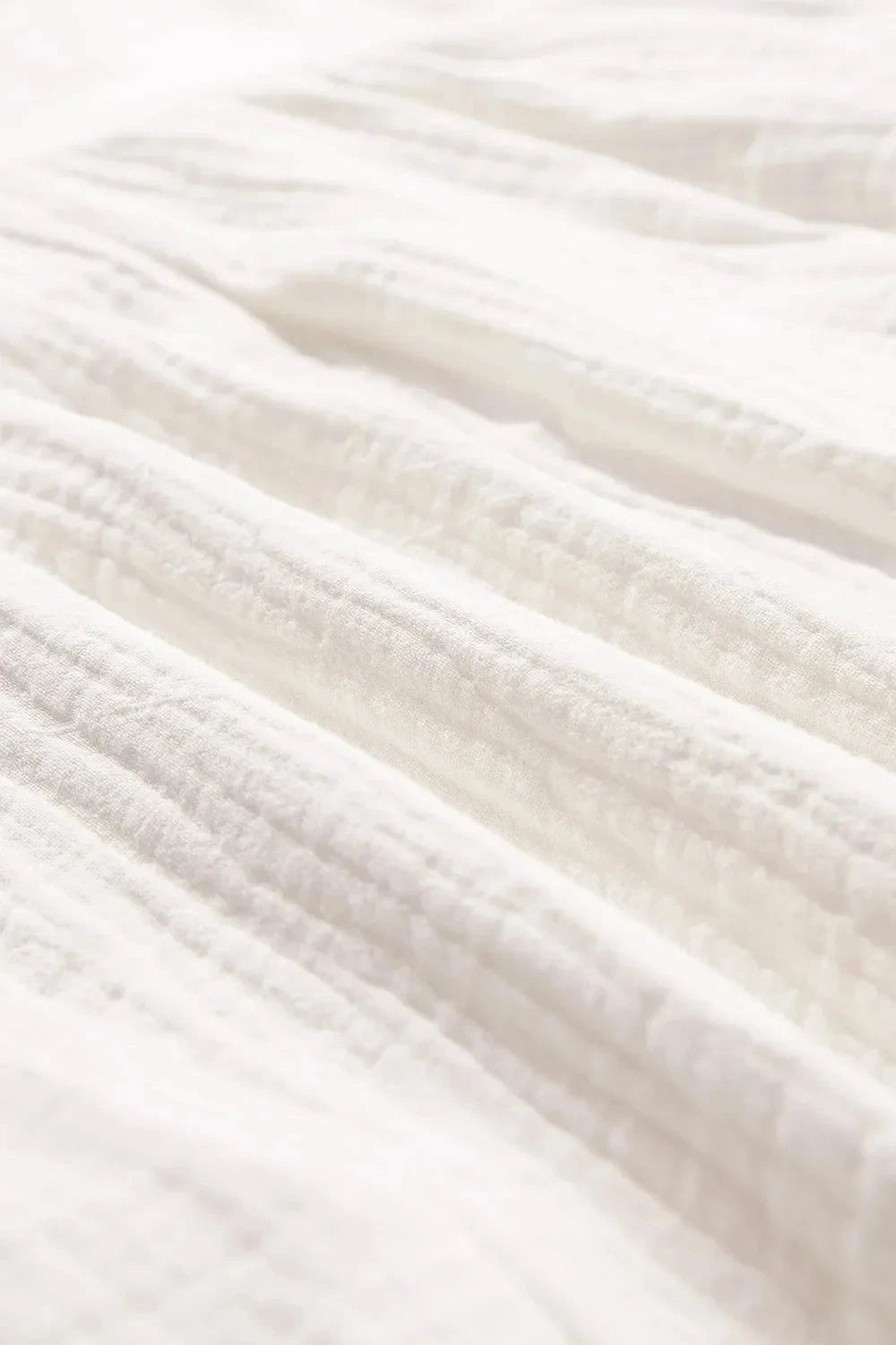 Simply Love: Textured Frayed Blouse Simply Love