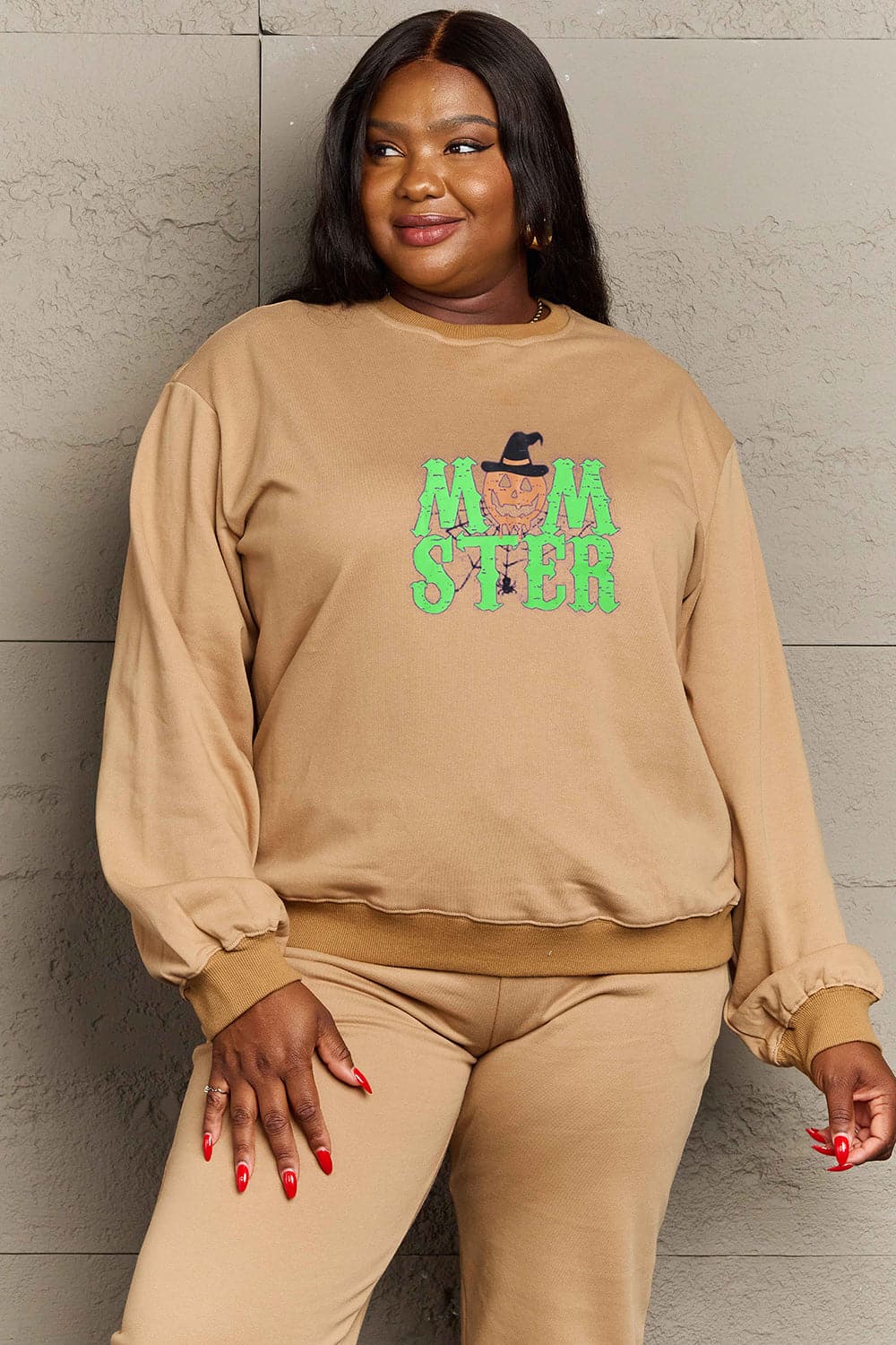 Cozy Love Graphic Drop Shoulder Sweatshirt