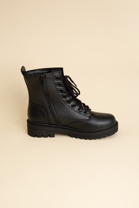 Epsom Lace-Up Boots.