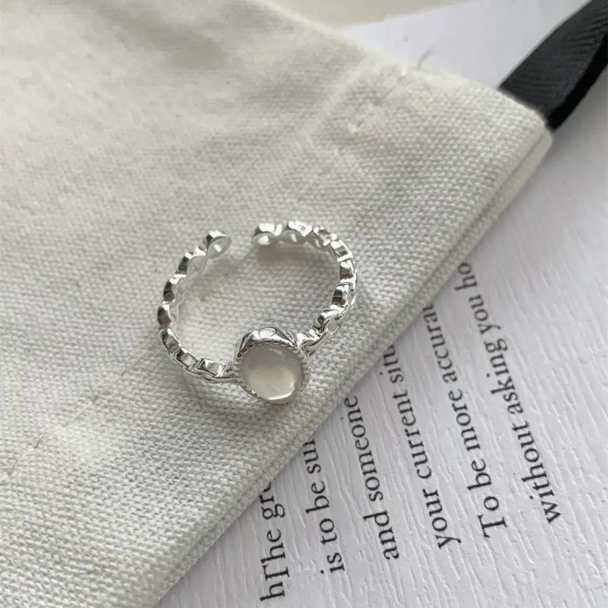 925 Sterling Silver Open Ring Simply Love