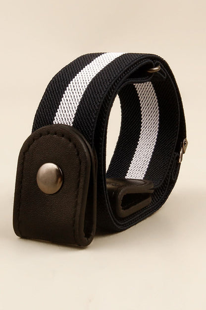 PU Elastic Snap Closure Belt.