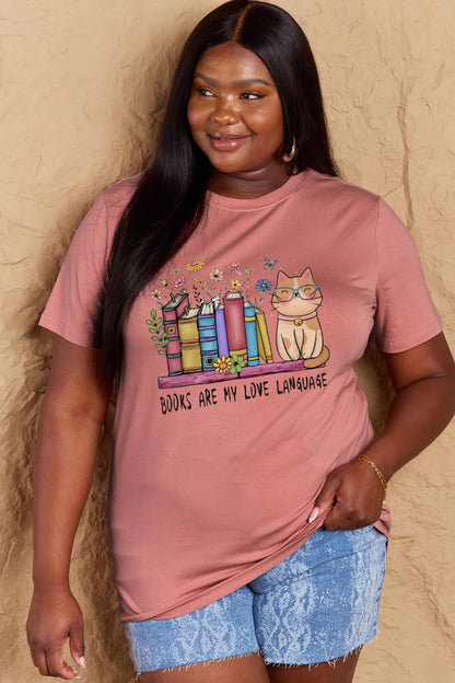 Simply Love: Books Graphic Tee