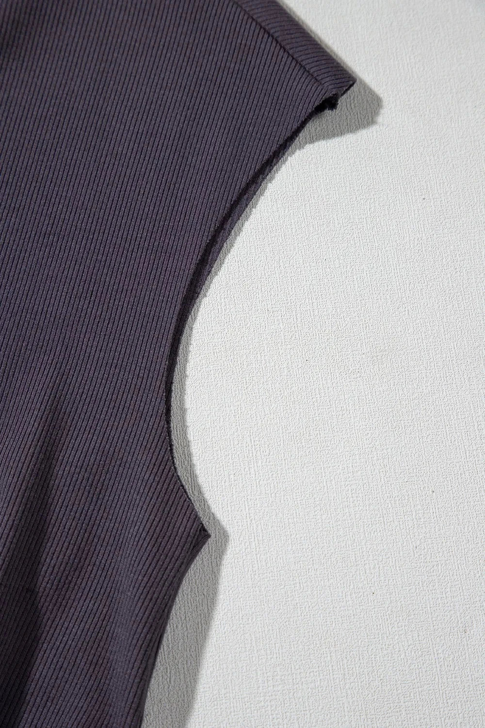 Knit Open Back Cap Sleeve Drawstring Romper Simply Love