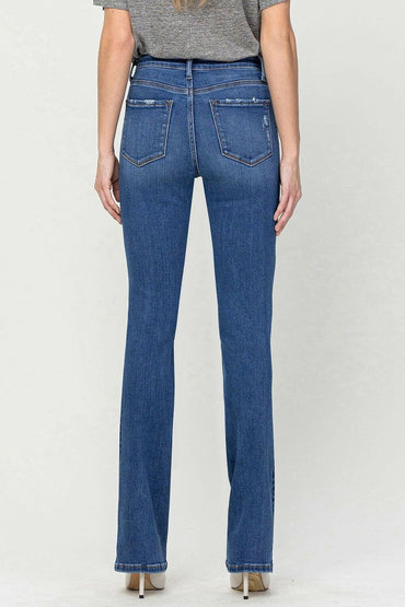 Vervet by Flying Monkey High Waist Bootcut JeansUpgrade Your Denim Collection
 Elevate your wardrobe with the Vervet by Flying Monkey High Waist Bootcut Jeans. These jeans are not just a basic piece; they are a tiLove Salve Flying Monkey High Waist Bootcut Jeansusa