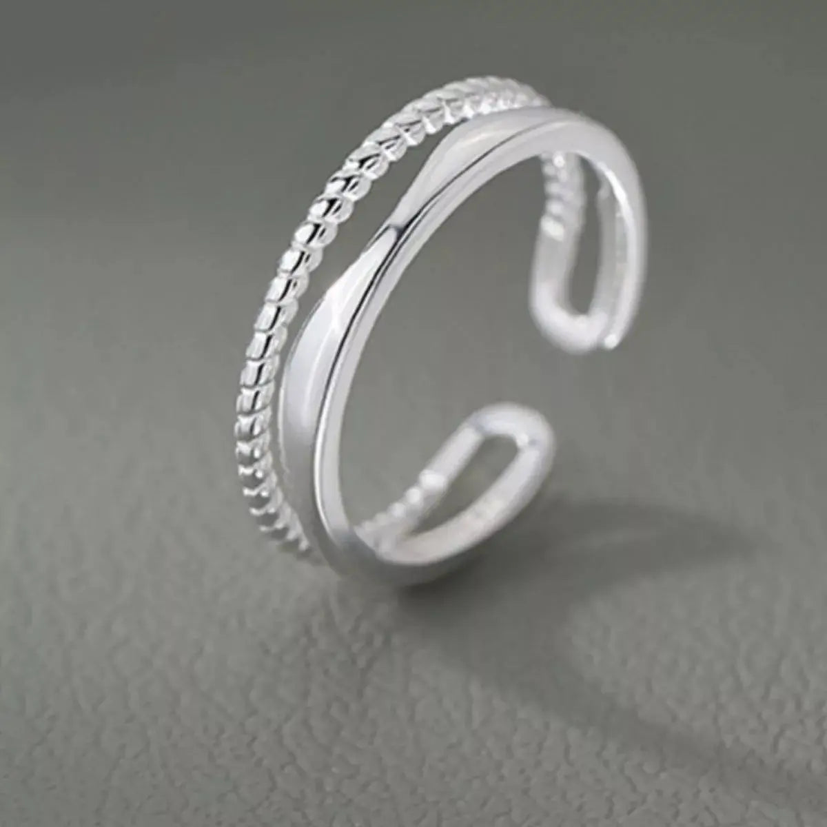 925 Sterling Silver Open Ring Simply Love