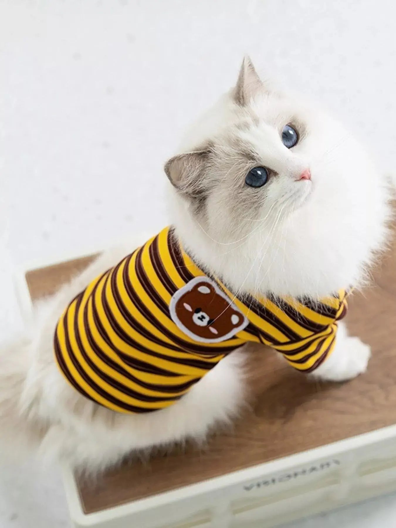 Cozy Plush Pet Sweater with Cute Patch Simply Love