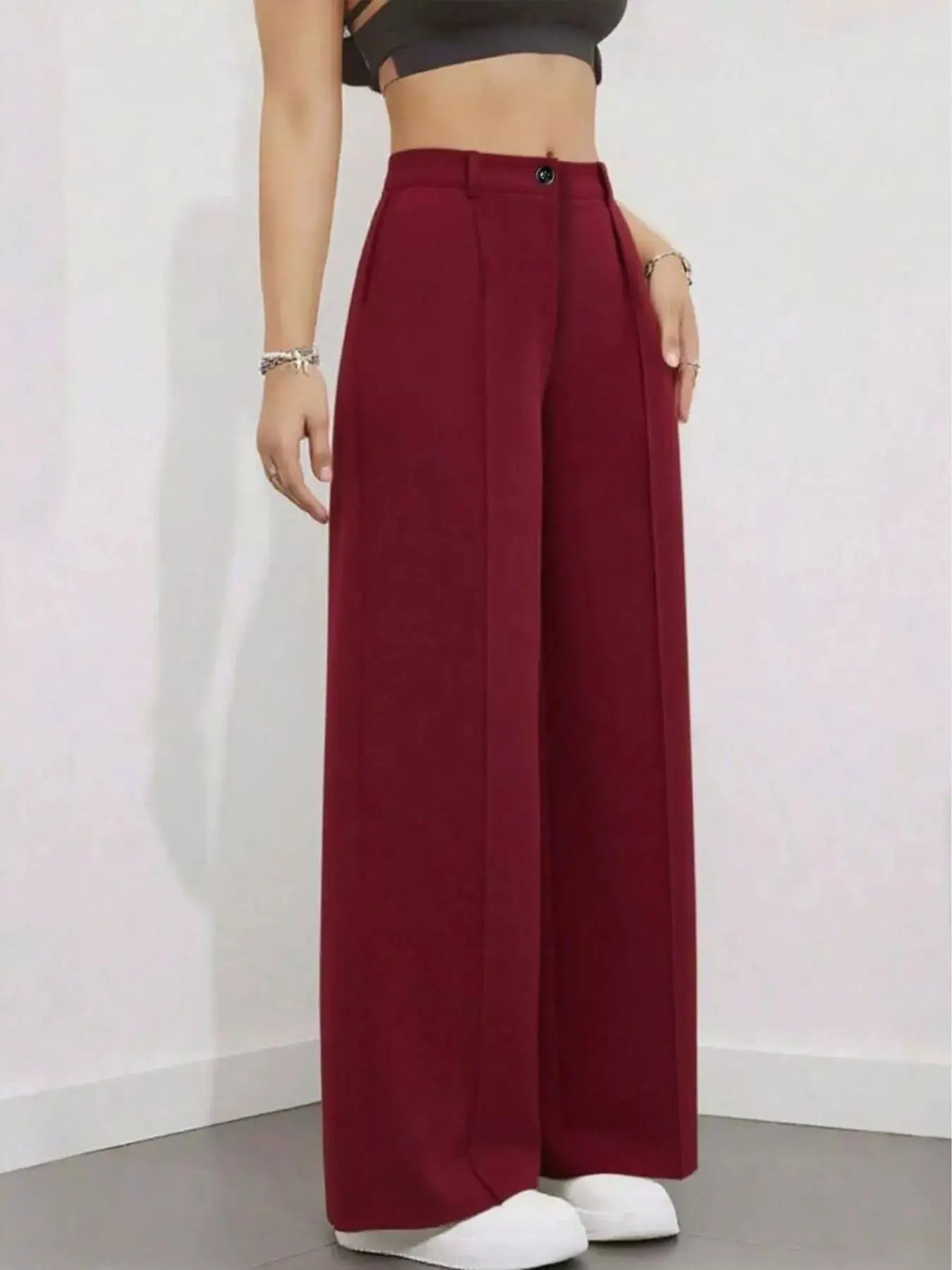 High-Waisted Wide Leg Pants Simply Love