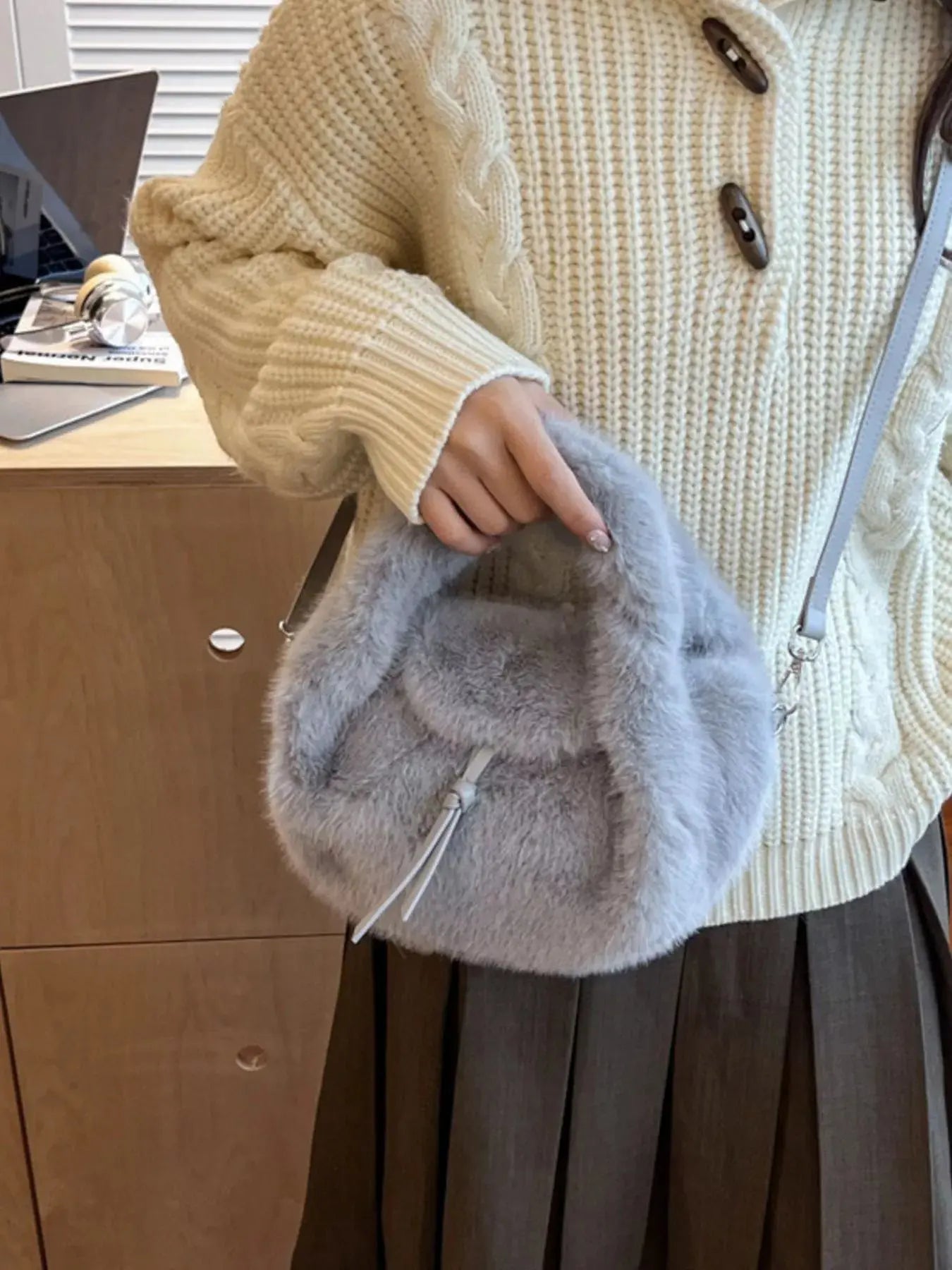 Fluffy Lightweight Handbag Simply Love