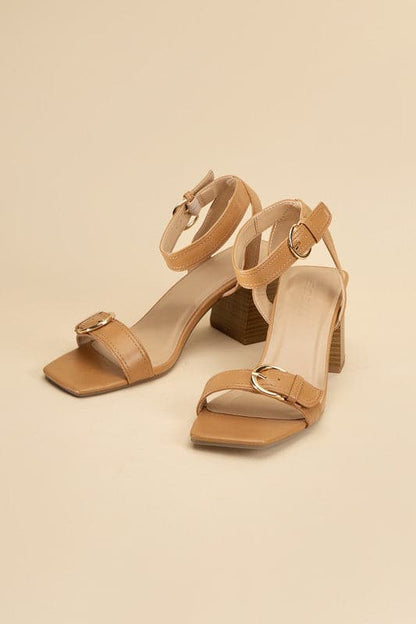 TREATY-S Buckle Sandal Heel.