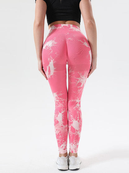 Tie-Dye High Waist Active Leggings.