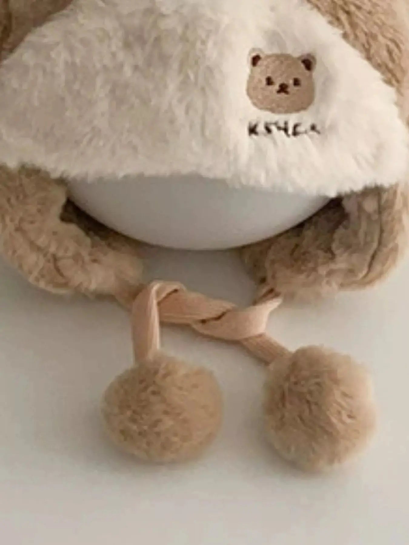 Children's Bear Ear Fluffy Hat Simply Love