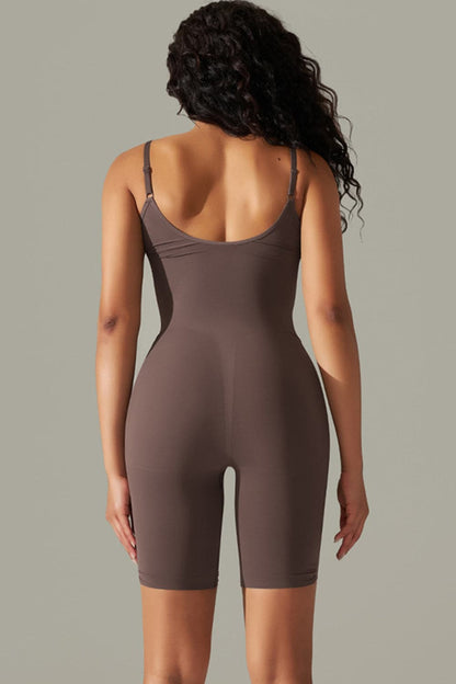 Spaghetti Strap Active Romper.