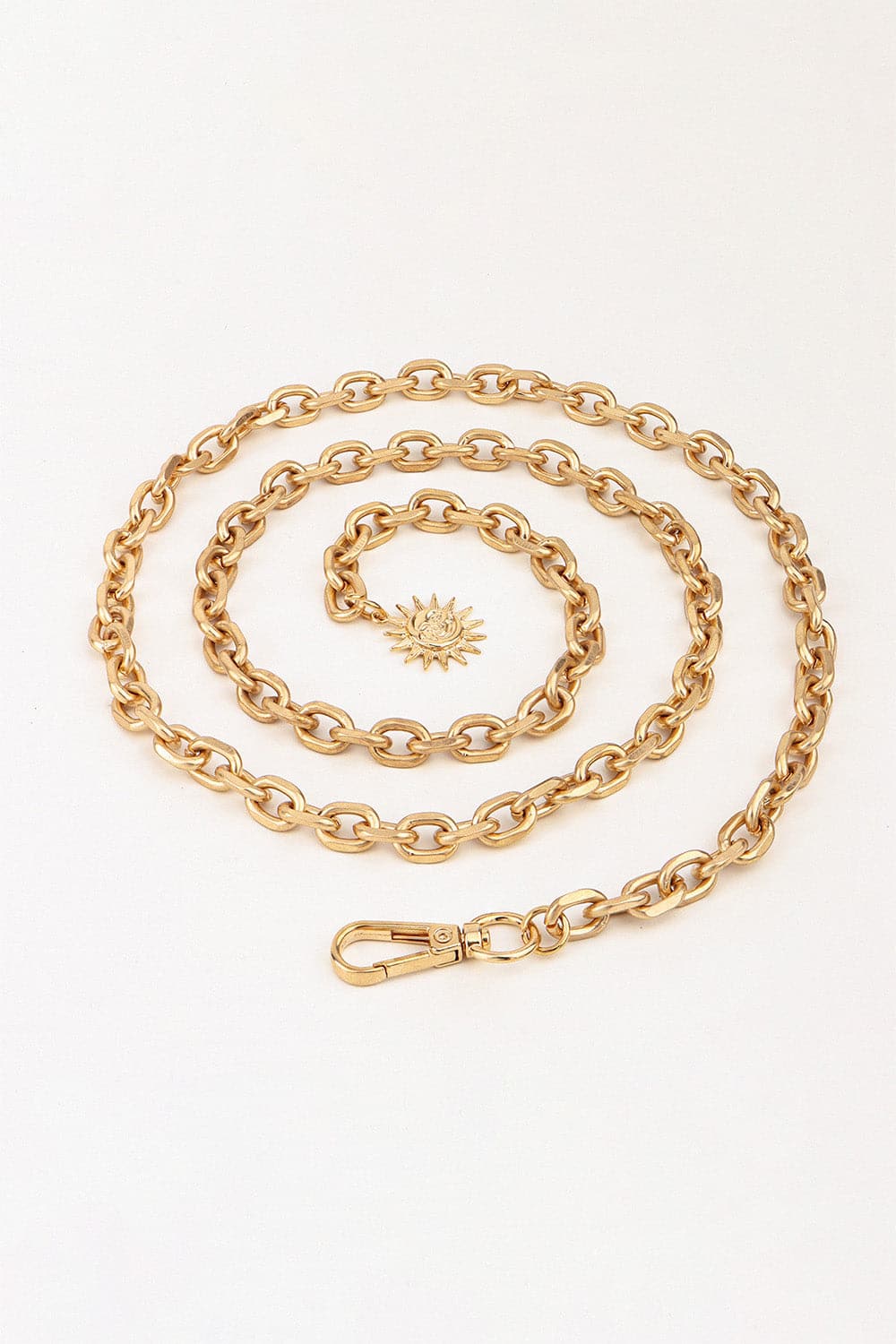 Sun Iron Chain Belt.