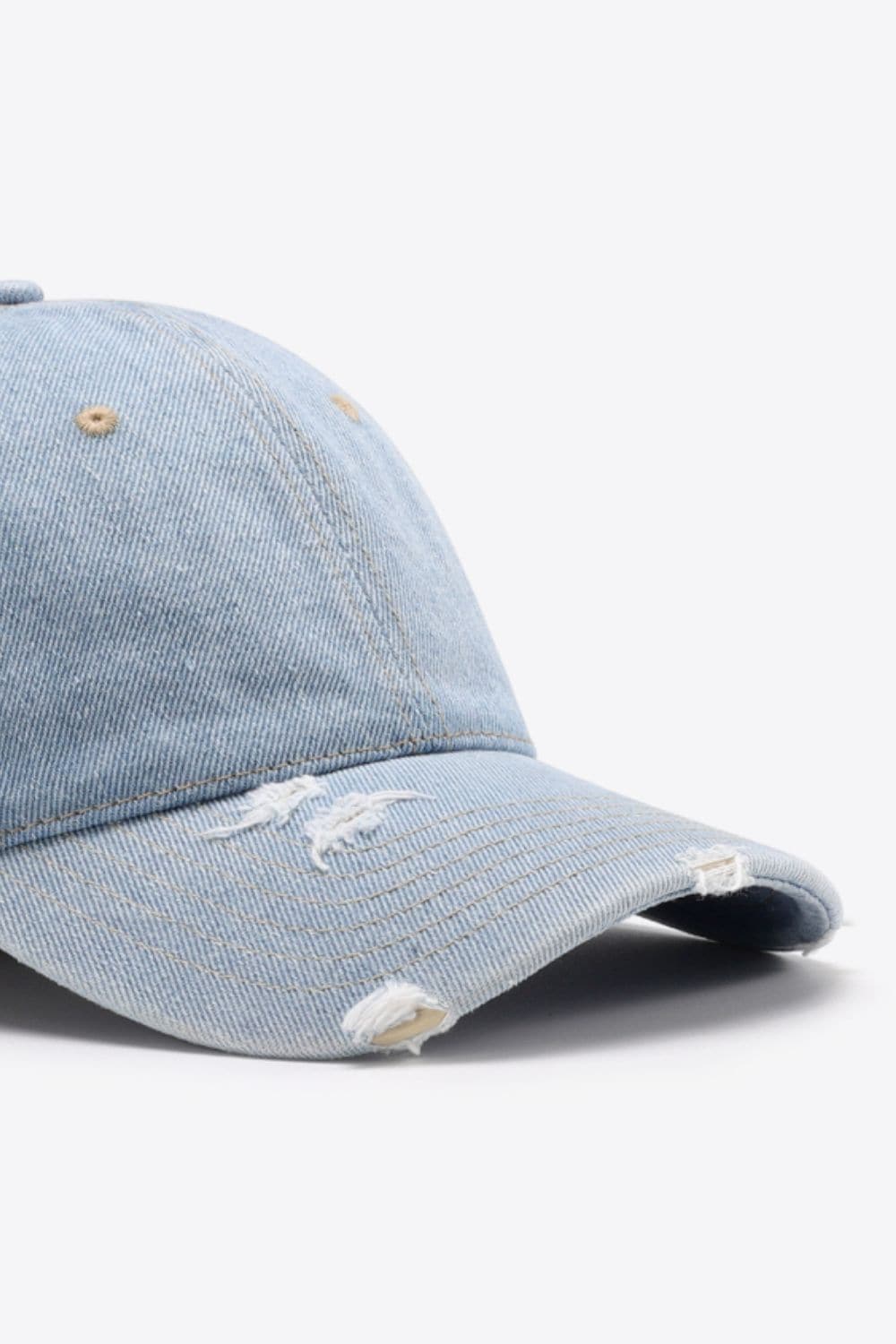 Distressed Adjustable Baseball Cap.