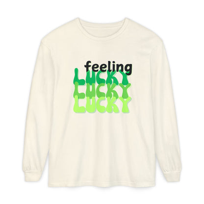 Feeling Lucky Comfort Colors Sweatshirt – St. Patrick's Day Vibes