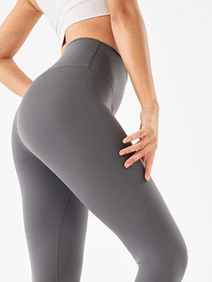 Wide Waistband Sports Leggings.