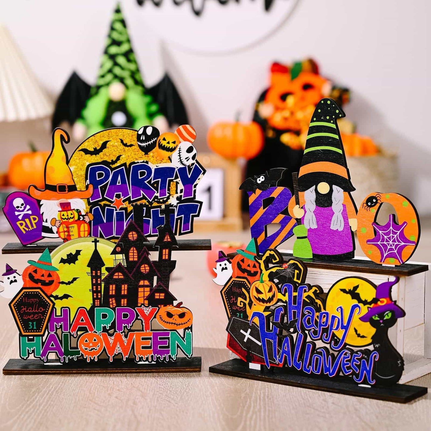 Halloween 2-piece ornament set