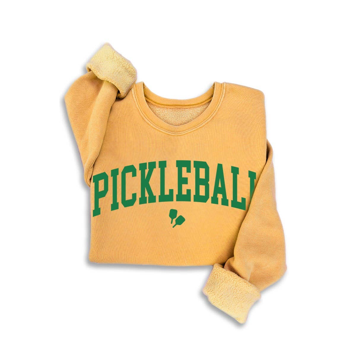 PowerPlay Pickleball Mineral Sweatshirt Comfort Vintage Fitkitty Culture Athleisure Wear, Yoga Wear & Women's Clothing