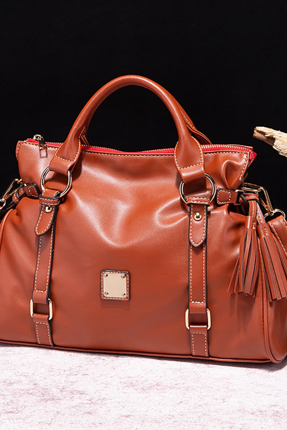 Opulent Orbit Handbag with Tassels – Large Capacity Glam Bag
