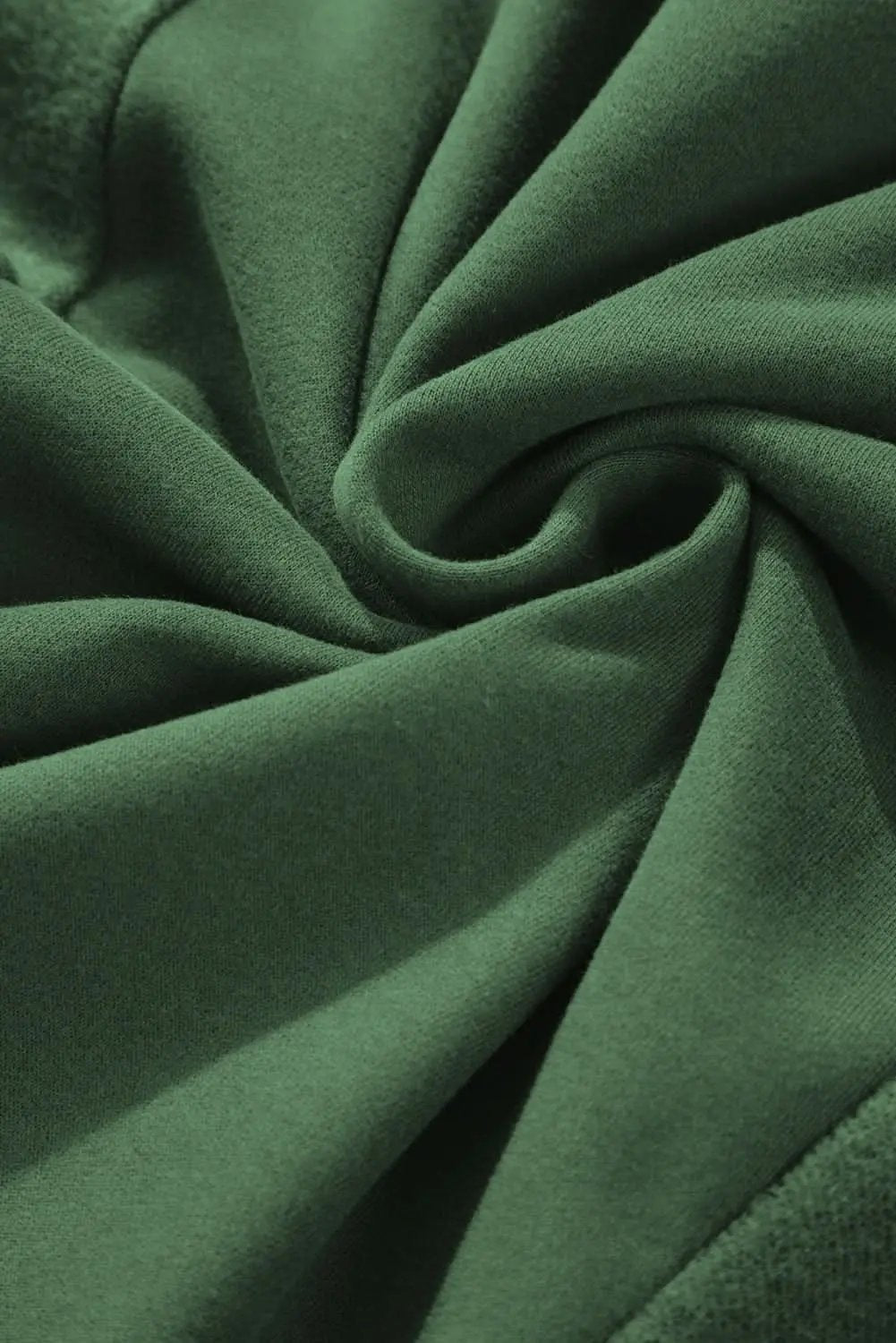 Chic plus size blackish green sweatshirt - Love Salve 