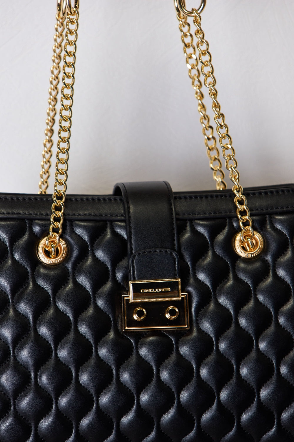 Quilted Leather Handbag Coco’s Tee Boutique