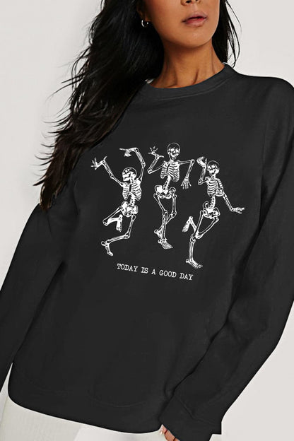 Simply Love "Today is a Good Day" Graphic Sweatshirt in Full Size