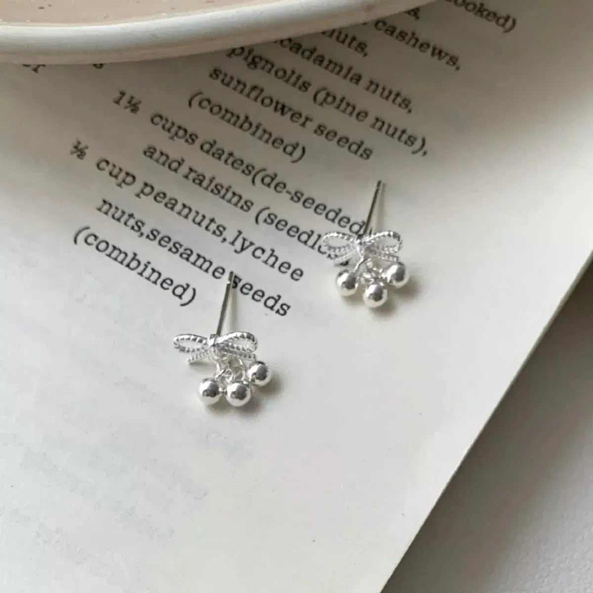 Bowknot Drop Earrings Simply Love