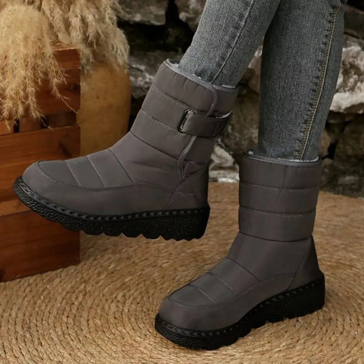Warm Padded Waterproof Snow Boots Simply Love