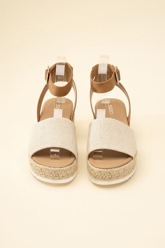 TOPIC-S Espadrille Ankle strap Sandals.