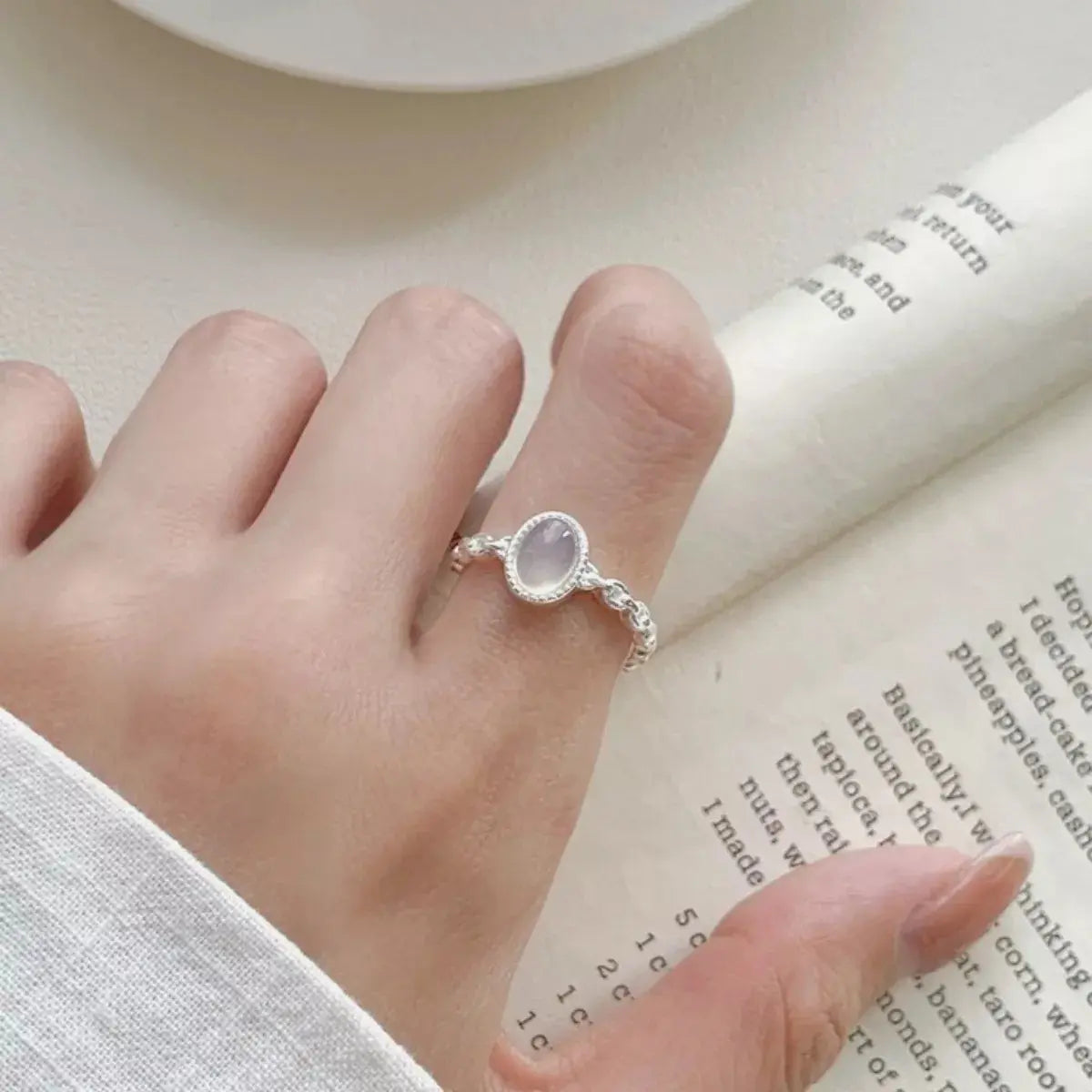 925 Sterling Silver Open Ring Simply Love