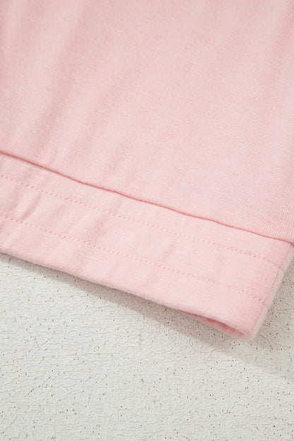 Light Pink 3 Pcs Crop Tank Top Shorts with Cardigan Set