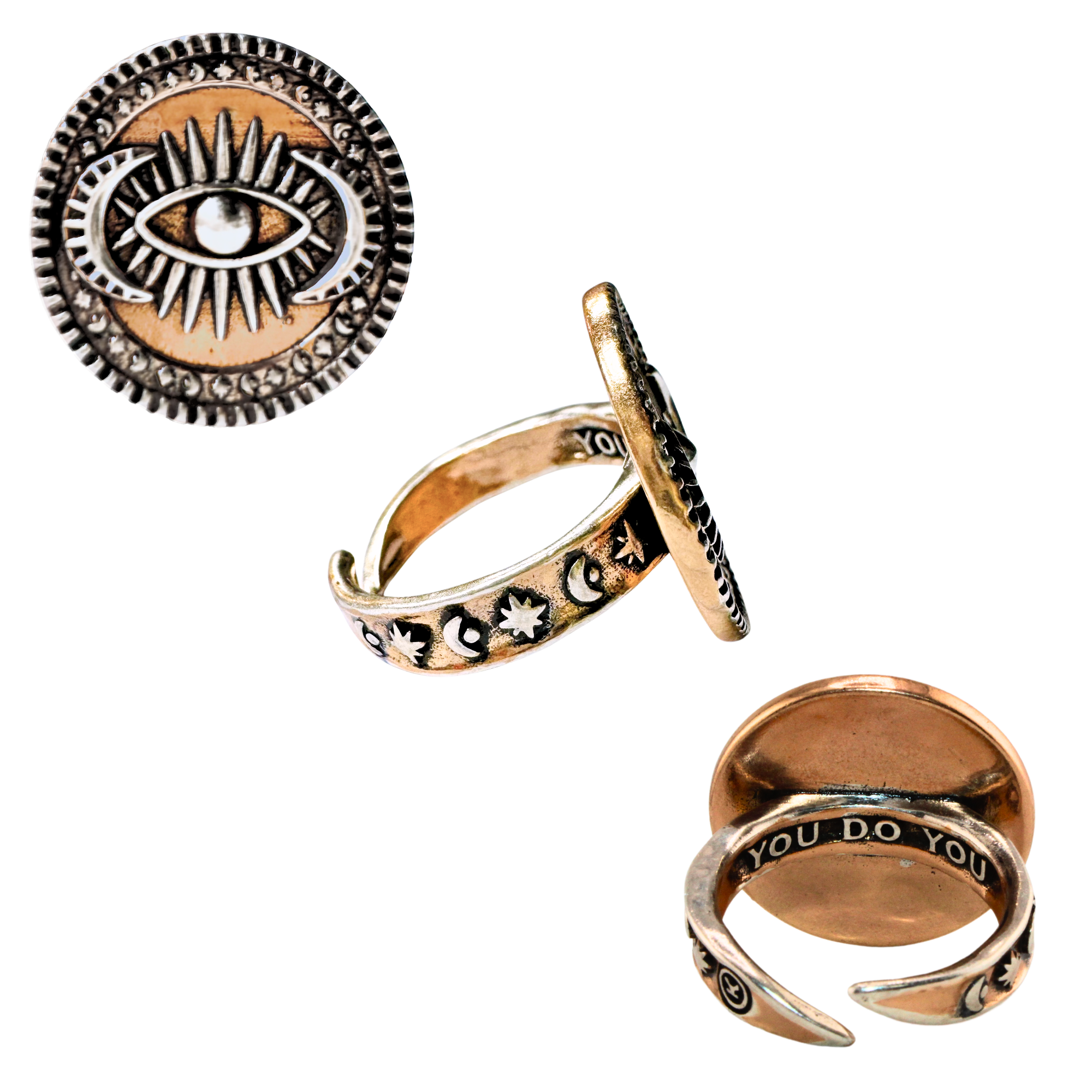 You Do You Third Eye Inspire Adjustable Ring Katia Designs