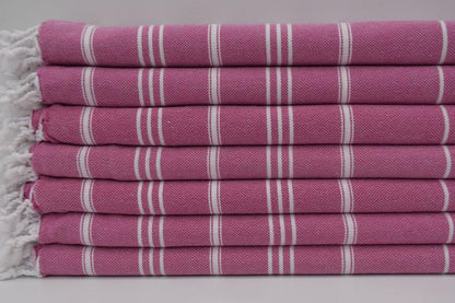 Monaco Hand Towel 100 Percent Natural Turkish Cotton 20 Inch W x 36 Inch L Eco Friendly Quick Drying Soft Large Size - Love Salve 